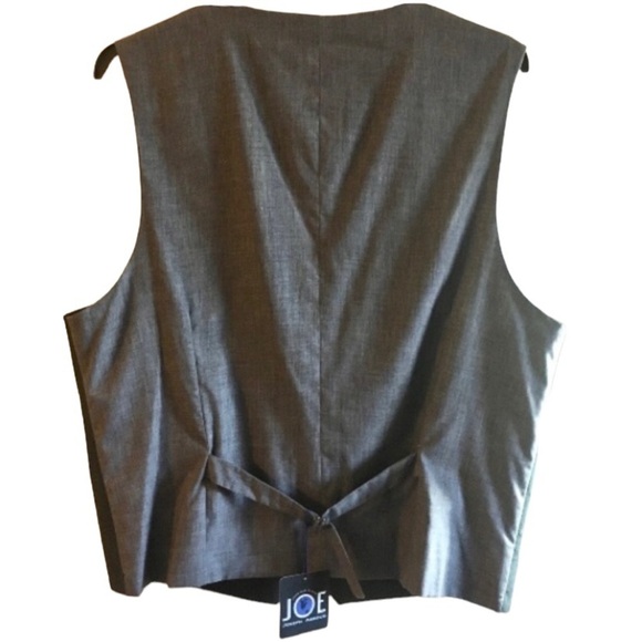JOE Joseph Abboud Gray Slim Fit Vest - Picture 4 of 6